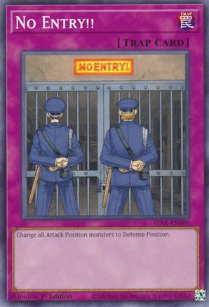 No Entry!! [STAX-EN009] Common - Trinity Hobby
