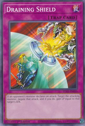 Draining Shield [STAX-EN010] Common - Trinity Hobby
