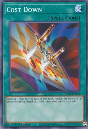 Cost Down [STAX-EN013] Common - Trinity Hobby