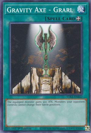 Gravity Axe - Grarl [STAX-EN027] Common - Trinity Hobby