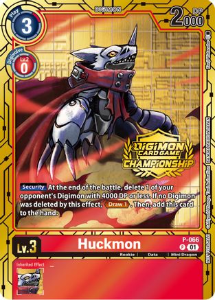 Huckmon [P-066] (Championship 2023 Gold Card Set) [Promotional Cards] - Trinity Hobby