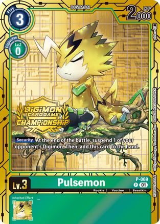 Pulsemon [P-069] (Championship 2023 Gold Card Set) [Promotional Cards] - Trinity Hobby