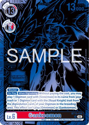 Jesmon (X Antibody) [BT10-016] (2023 Championship Finals 1st Place) [Versus Royal Knights Promos] - Trinity Hobby