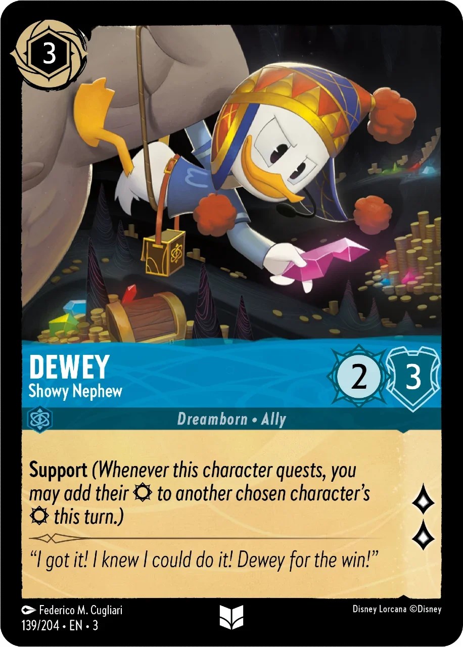 Dewey - Showy Nephew (139/204) [Into the Inklands] - Trinity Hobby