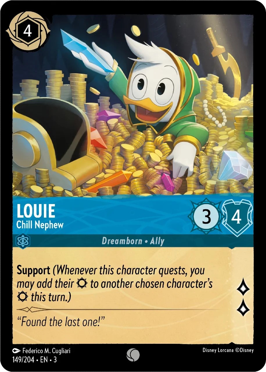 Louie - Chill Nephew (149/204) [Into the Inklands] - Trinity Hobby