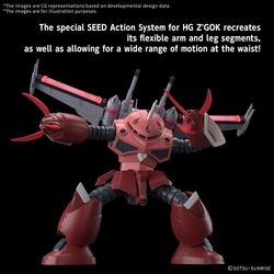 [Pre-Order] HG 1/144 Z’GOK(SEED FREEDOM Ver.) (ETA MAR 2025)