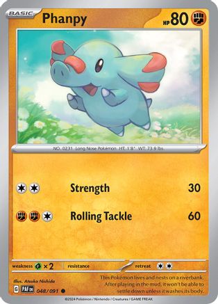 Phanpy (048/091) [Scarlet & Violet: Paldean Fates] - Trinity Hobby