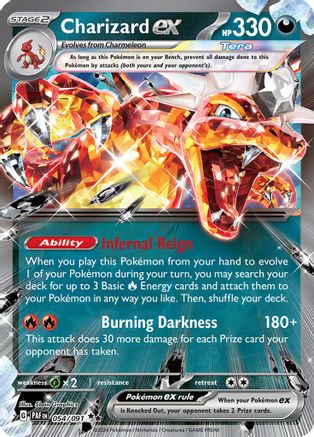 Charizard ex (054/091) [Scarlet & Violet: Paldean Fates] - Trinity Hobby