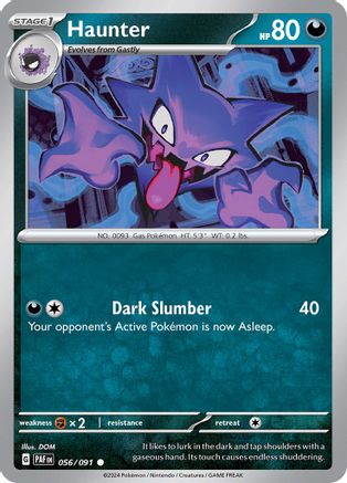 Haunter (056/091) [Scarlet & Violet: Paldean Fates] - Trinity Hobby
