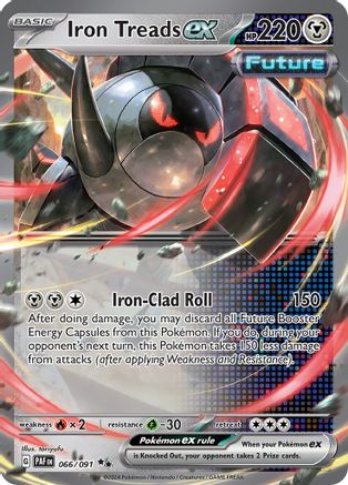 Iron Treads ex (066/091) [Scarlet & Violet: Paldean Fates] - Trinity Hobby