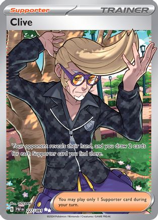 Clive (227/091) [Scarlet & Violet: Paldean Fates] - Trinity Hobby