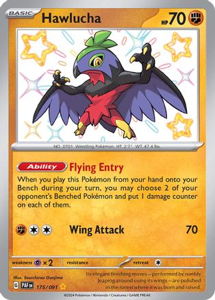 Hawlucha (175/091) [Scarlet & Violet: Paldean Fates] - Trinity Hobby