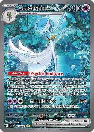 Gardevoir ex (233/091) [Scarlet & Violet: Paldean Fates] - Trinity Hobby