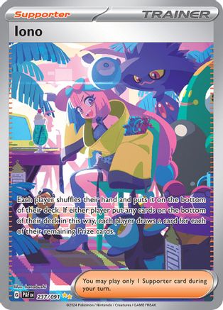 Iono (237/091) [Scarlet & Violet: Paldean Fates] - Trinity Hobby
