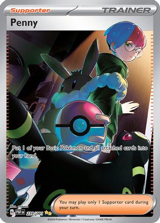 Penny (239/091) [Scarlet & Violet: Paldean Fates] - Trinity Hobby