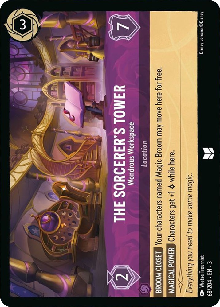 The Sorcerer's Tower - Wondrous Workspace (68/204) [Into the Inklands] - Trinity Hobby