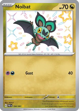 Noibat (194/091) [Scarlet & Violet: Paldean Fates] - Trinity Hobby