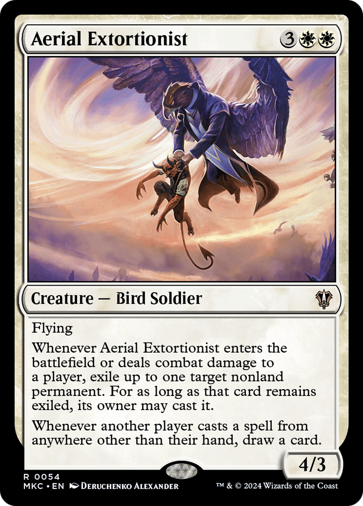 Aerial Extortionist [Murders at Karlov Manor Commander] - Trinity Hobby