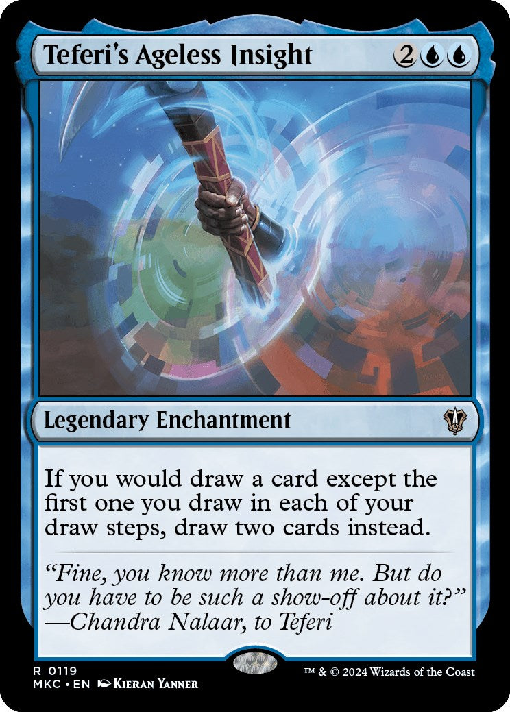 Teferi's Ageless Insight [Murders at Karlov Manor Commander] - Trinity Hobby