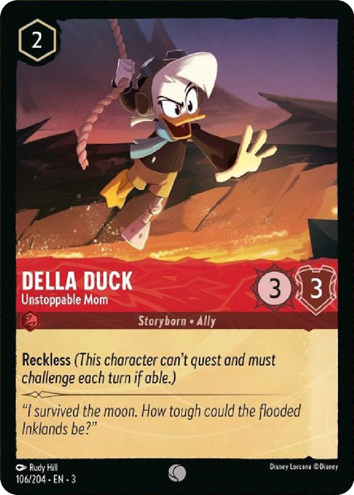 Della Duck - Unstoppable Mom (106/204) [Into the Inklands] - Trinity Hobby