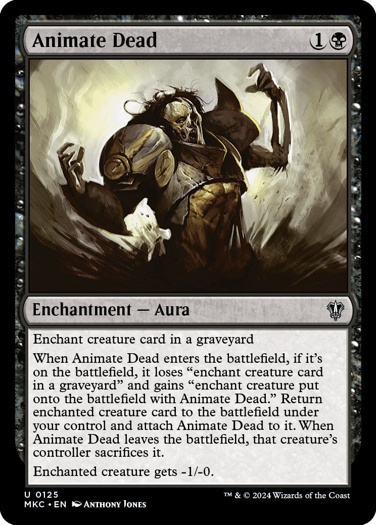 Animate Dead [Murders at Karlov Manor Commander] - Trinity Hobby