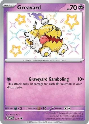 Greavard (SVP070) [Scarlet & Violet: Black Star Promos] - Trinity Hobby
