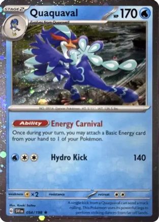 Quaquaval (054/198) (Cosmos Holo) [Miscellaneous Cards] - Trinity Hobby
