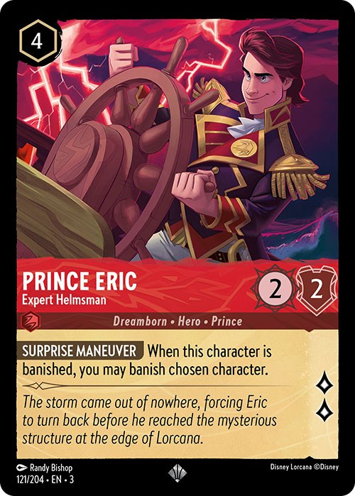 Prince Eric - Expert Helmsman (121/204) [Into the Inklands] - Trinity Hobby