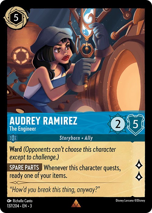 Audrey Ramirez - The Engineer (137/204) [Into the Inklands] - Trinity Hobby