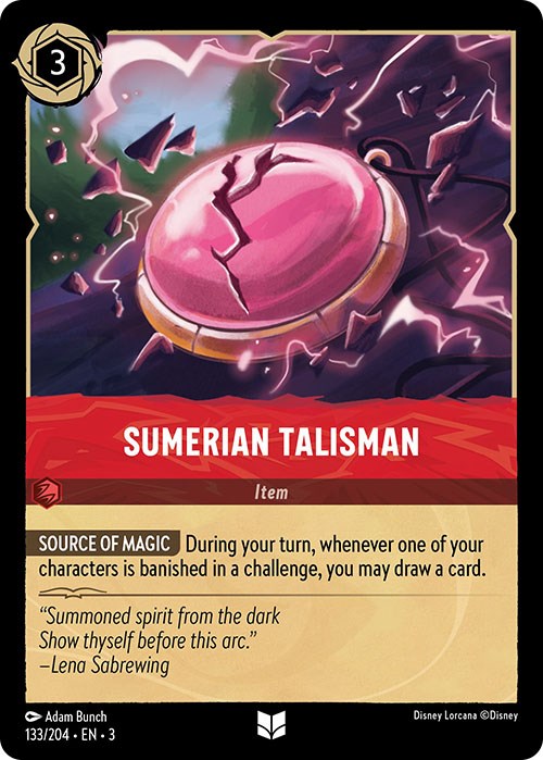 Sumerian Talisman (133/204) [Into the Inklands] - Trinity Hobby