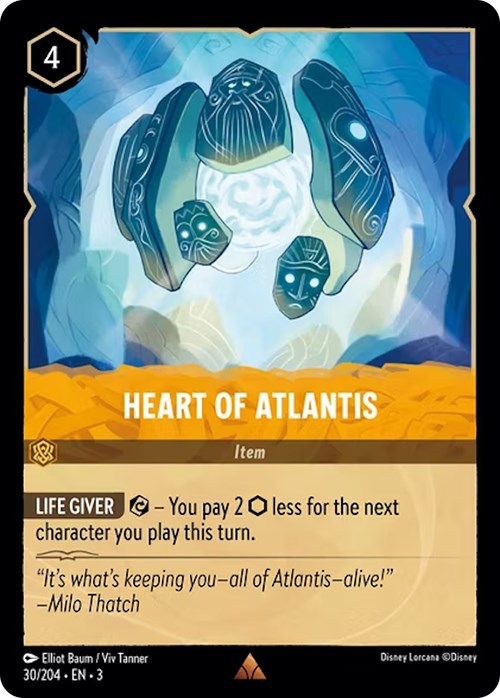 Heart of Atlantis (30/204) [Into the Inklands] - Trinity Hobby