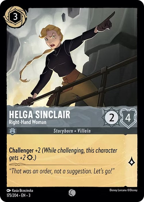 Helga Sinclair - Right-Hand Woman (175/204) [Into the Inklands] - Trinity Hobby