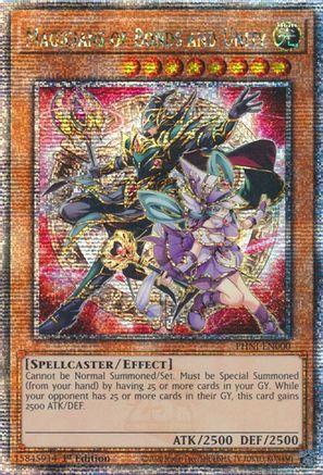 Magicians of Bonds and Unity [PHNI-EN000] Quarter Century Secret Rare - Trinity Hobby