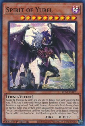 Spirit of Yubel [PHNI-EN001] Super Rare - Trinity Hobby