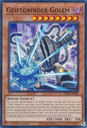 Geistgrinder Golem [PHNI-EN002] Common - Trinity Hobby