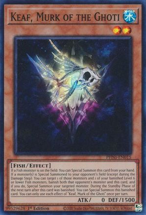 Keaf, Murk of the Ghoti [PHNI-EN015] Super Rare - Trinity Hobby