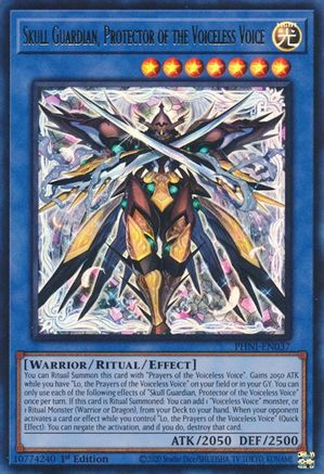 Skull Guardian, Protector of the Voiceless Voice [PHNI-EN037] Ultra Rare - Trinity Hobby