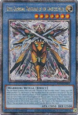 Skull Guardian, Protector of the Voiceless Voice [PHNI-EN037] Quarter Century Secret Rare - Trinity Hobby