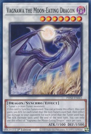 Vagnawa the Moon-Eating Dragon [PHNI-EN043] Common - Trinity Hobby