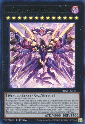 Raidraptor - Rising Rebellion Falcon [PHNI-EN045] Ultra Rare - Trinity Hobby