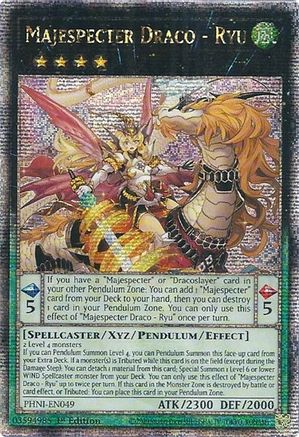 Majespecter Draco - Ryu [PHNI-EN049] Quarter Century Secret Rare - Trinity Hobby