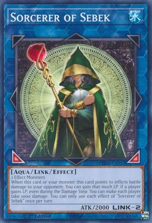 Sorcerer of Sebek [PHNI-EN053] Common - Trinity Hobby