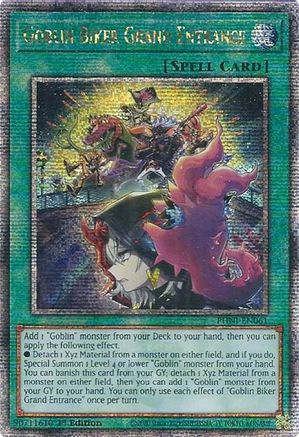 Goblin Biker Grand Entrance [PHNI-EN061] Quarter Century Secret Rare - Trinity Hobby