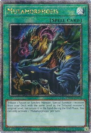Mutamorphosis [PHNI-EN070] Quarter Century Secret Rare - Trinity Hobby