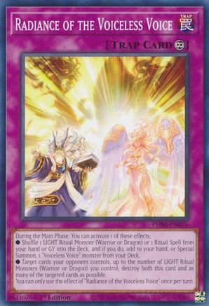 Radiance of the Voiceless Voice [PHNI-EN076] Common - Trinity Hobby
