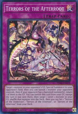 Terrors of the Afterroot [PHNI-EN079] Super Rare - Trinity Hobby