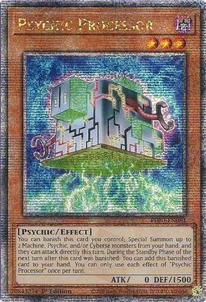 Psychic Processor [PHNI-EN081] Quarter Century Secret Rare - Trinity Hobby