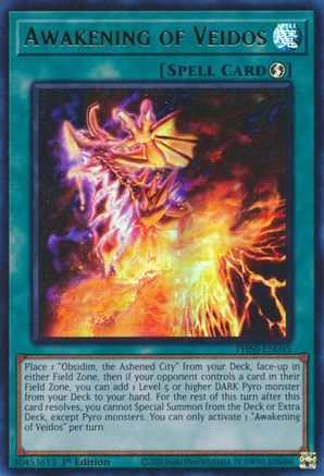 Awakening of Veidos [PHNI-EN095] Ultra Rare - Trinity Hobby