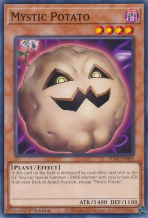 Mystic Potato [PHNI-EN098] Common - Trinity Hobby
