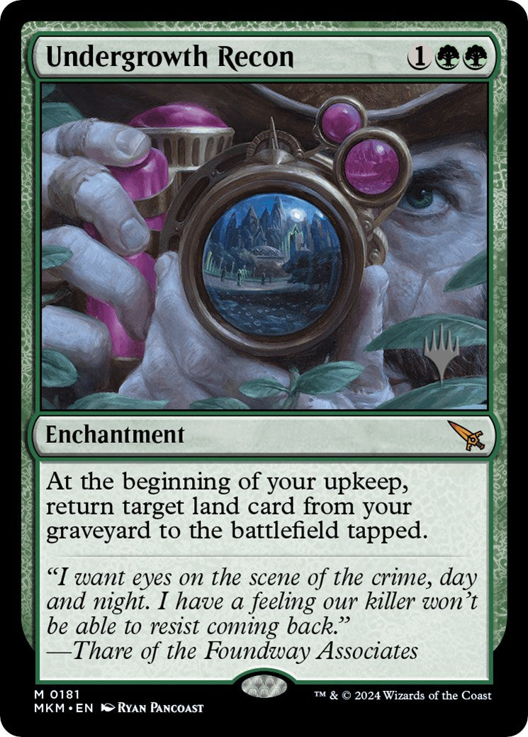 Undergrowth Recon (Promo Pack) [Murders at Karlov Manor Promos] - Trinity Hobby